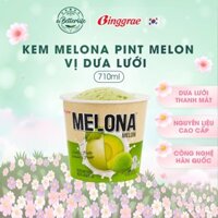 Kem dưa lưới Hàn Quốc Binggrae Melona Pint Melon 710ml ABetterLife