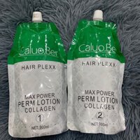 KEM  duỗi tóc collagen mềm mượt có mùi thơm CALUO.BER 900mlx2