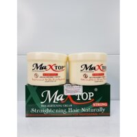 Kem duỗi tóc, ép tóc Maxtop xanh siêu khỏe