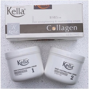 Kem duỗi tóc Kella Collagen