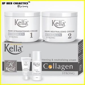 Kem duỗi tóc Kella Collagen
