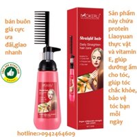 Kem duỗi tóc MOKURA 150ml nhanh chóng tiện lợi Chiết Xuất Dầu Argan Tự Nhiên Keratin Smooth Kem Sáng Bóng