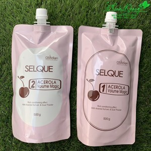 Kem duỗi Volume Obsidian Selque Acerola Volume Magic 500mlx2