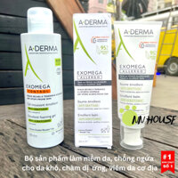 Kem dưỡng ẩm Aderma Exomega Allergo cho da khô, chàm dị ứng, da cơ địa,eczema skincare glycerin cream niacinamide kem nẻ