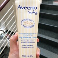 Kem dưỡng ẫm Aveeno baby daily moisture lotion 24h.Chai 227g