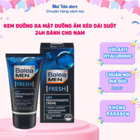 Kem dưỡng ẩm Balea MEN fresh 24h dành cho da khô sáng da mềm mịn thuần chay nội địa Đức ,bay Air đủ bill - Mai Vân store