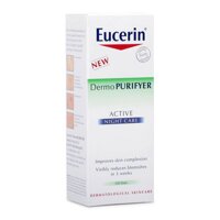 Kem dưỡng ẩm ban đêm dành cho da mụn Eucerin Dermo Purifyer Active 50ml