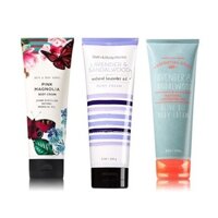 Kem dưỡng ẩm Bath & Body Works 226g-Pink Magnolia/Lavender Sandalwood/Olive oil (Mỹ)