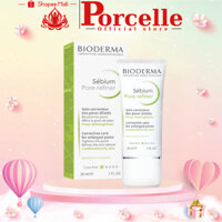 Kem Dưỡng Ẩm Bioderma Sebium Pore Refiner 30ml Xanh Giúp Se Khít Lỗ Chân Lông