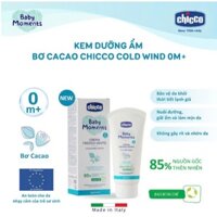 Kem dưỡng ẩm Bơ Cacao Chicco Cold Wind 0M+ 50ml