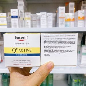 Kem dưỡng ẩm, cân bằng dầu cho da mụn ban đêm Eucerin Dermo Purifyer Active Night Care 50ml