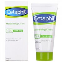 Kem Dưỡng Ẩm Cetaphil Làm Mềm Da Cho Mặt Và Toàn Thân Face & Body Moisturizing Cream 50g