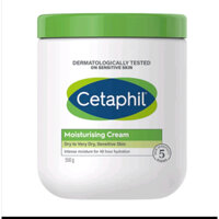 Kem Dưỡng ẩm Cetaphil moisturising Cream 550g giữ ẩm, cấp nước, làm căng bóng da cho da khô và nhạy cảm