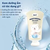 Kem dưỡng ẩm cho bé sơ sinh THECI, kem dưỡng da em bé an toàn giúp làm dịu da từ bơ hạt mỡ 30g