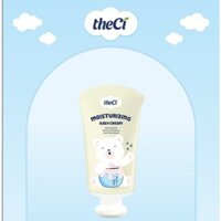 Kem dưỡng ẩm cho bé sơ sinh THECI, kem dưỡng da em bé an toàn giúp làm dịu da từ bơ hạt mỡ 30g