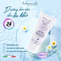 Kem dưỡng ẩm cho bé Babycoccole 0M+ dưỡng da trẻ em & em bé từ sơ sinh chiết xuất hạnh nhân 75ml