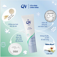 Kem dưỡng ẩm cho da dầu giúp giảm mụn QV Face Oil Free Moisturiser 75g