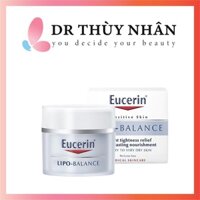 Kem Dưỡng Ẩm Cho Da Khô Và Nhạy Cảm Eucerin Lipo Balance 50ml