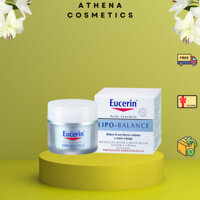 Kem dưỡng ẩm cho da khô và nhạy cảm Eucerin Lipo Balance 50ml II Athena Cosmetics