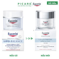 Kem Dưỡng Ẩm Cho Da Khô Và Nhạy Cảm Eucerin Lipo Balance 50ml