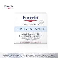 Kem dưỡng ẩm cho da khô Eucerin Lipo Balance