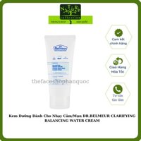 Kem dưỡng ẩm cho da mụn dầu hỗn hợp phục hồi da nhạy cảm The Face Shop Dr Belmeur Clarifying Balancing Water Cream 80ml