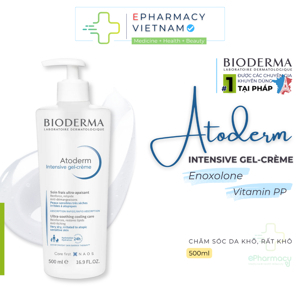 Kem dưỡng ẩm cho mặt và cơ thể Bioderma Atoderm Creme