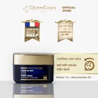 Kem dưỡng ẩm chống lão hóa da, giảm nám tàn nhang DERMEDEN Night Cream Retinol 1  Niacinamide 5 50ml - Nightcream.50ml