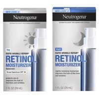 Kem dưỡng ẩm chống lão hoá  ngày và đêm Neutrogena Rapid Wrinkle Repair  29ml Hàng Mỹ