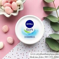 KEM DƯỠNG ẨM CHỐNG NẺ CHO MẶT VÀ TOÀN THÂN NIVEA SOFT 200ML