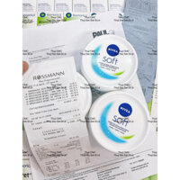 Kem dưỡng ẩm , chống nẻ Nivea Soft của Đức 200ml