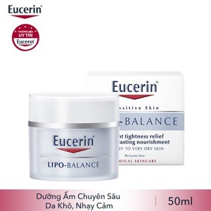 Kem dưỡng ẩm chuyên sâu Eucerin lipo balance