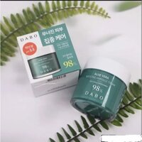 Kem dưỡng ẩm chuyên sâu lô hội 98% pH 5.5 Cân bằng tự nhiên Dabo Vera Boosting Ampoule Cream 50g