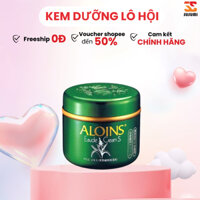 Kem dưỡng ẩm da lô hội xanh Aloins Eaude Cream trắng da toàn thân Nhật Bản 185g