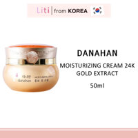 Kem Dưỡng Ẩm Danahan Moisturising Chiết Xuất Tinh Chất Vàng 24K 50ml