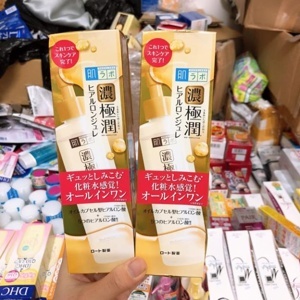 Kem dưỡng ẩm dạng thạch tất cả trong một Hadalabo Skin Lab Gokujun Hyaluron Jure 180ml