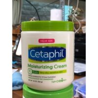 Kem dưỡng ẩm dành cho da khô & nhạy cảm Cetaphil Moisturizing Cream for Very Dry/Sensitive Skin/Prebiotic Aloe 566g (Mỹ)