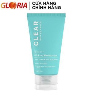 Kem Dưỡng ẩm dịu nhẹ không chứa dầu dành cho da mụn Paula's Choice Clear Oil -Free Moisturizer full size 60ml