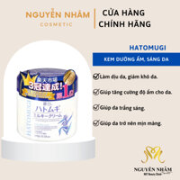 Kem Dưỡng Ẩm, Dưỡng Sáng Da Chiết Xuất Hạt Ý Dĩ Hatomugi Moisturizing & Conditioning The Milky Cream 300g