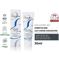 Kem dưỡng ẩm Embryolisse Lait - Creme Concentre 30ml Pháp, Kem cấp ẩm phục hồi da, hỗ trợ dưỡng ẩm cho mọi loại da