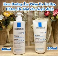 Kem dưỡng ẩm, giảm ngứa cho da khô, viêm da cơ địa, chàm La Roche-Posay Lipikar Baume Light AP+ M