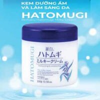 Kem dưỡng ẩm Hatomugi Milky Cream lọ 300g x 30 lọ dưỡng toàn thân nhập khẩu Nhật Bản