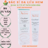 Kem dưỡng ẩm hồi phục da Avene Cicalfate Repair Cream