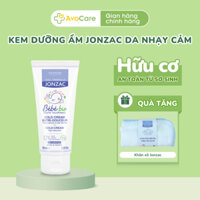 Kem dưỡng ẩm hữu cơ cho bé da nhạy cảm rôm sảy Jonzac Bebe Bio cho bé từ sơ sinh 100ml