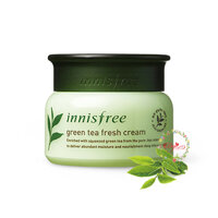 KEM DƯỠNG ẨM INNISFREE GREEN TEA FRESH CREAM