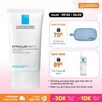 Kem Dưỡng Ẩm Kiềm Dầu Và Cải Thiện Lỗ Chân Lông La Roche-Posay Effaclar Mat+ 40Ml