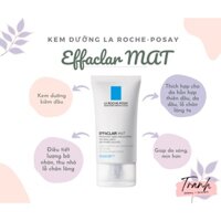 Kem dưỡng ẩm La Roche Posay effaclar Mat ( bill Pháp )