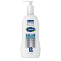 Kem dưỡng ẩm làm dịu da chàm không mùi- Cetaphil Eczema Restoraderm Skin Restoring Body Moisturizer Unscented 296ml