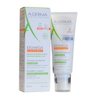 Kem dưỡng ẩm, làm dịu và giảm ngứa cho da rất khô, viêm da cơ địa Exomega Control A-Derma 200ml.