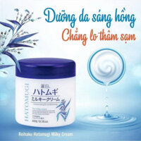 Kem Dưỡng Ẩm, Làm Sáng Da Mặt Chiết Xuất Hạt Ý Dĩ Hatomugi Moisturizing & Conditioning The Milky Cream 300g  🌷 Beauty L